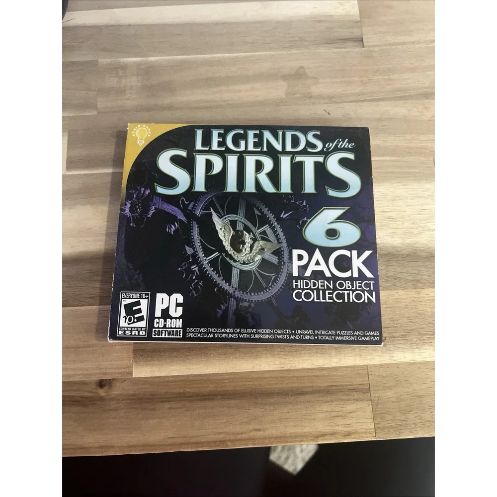 On Hand Legends of the Spirits PC Game Everyone 10+ Multi 6 Pack Hidden Object